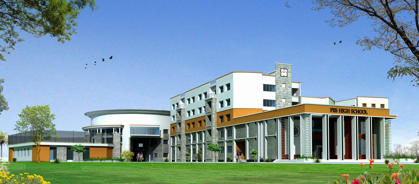 Amaatra Academy — education architecture in Bangalore, Karnataka by Kumar & Swamy Architects